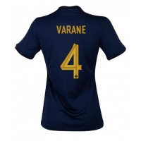 Fotbalové Dres Francie Raphael Varane #4 Dámské Domácí MS 2022 Krátký Rukáv